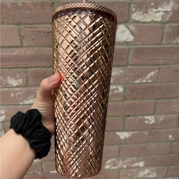 Starbucks Rose Gold Studded Cold Cup - Picture 4 of 10